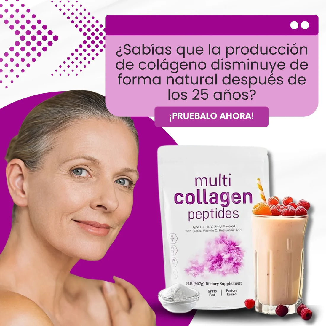 Microingredients® | Multi Colágeno Peptides Premium 🌿