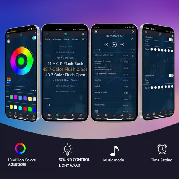 Fuegos Artificiales LED 🎆 2m