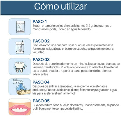 InstantSmile™ | Kit Premium Prótesis Dental Moldeable