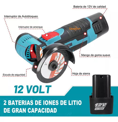 TurboGrind™ | Mini amoladora esmeril 12V ⚙️