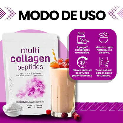 Microingredients® | Multi Colágeno Peptides Premium 🌿